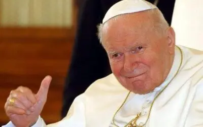 Saint John Paul II Singing Dynamite: “Perhaps I Love You More”