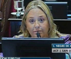 Argentinian Senator Interrupts Discourse To Share Her Joy About Pope Francis!