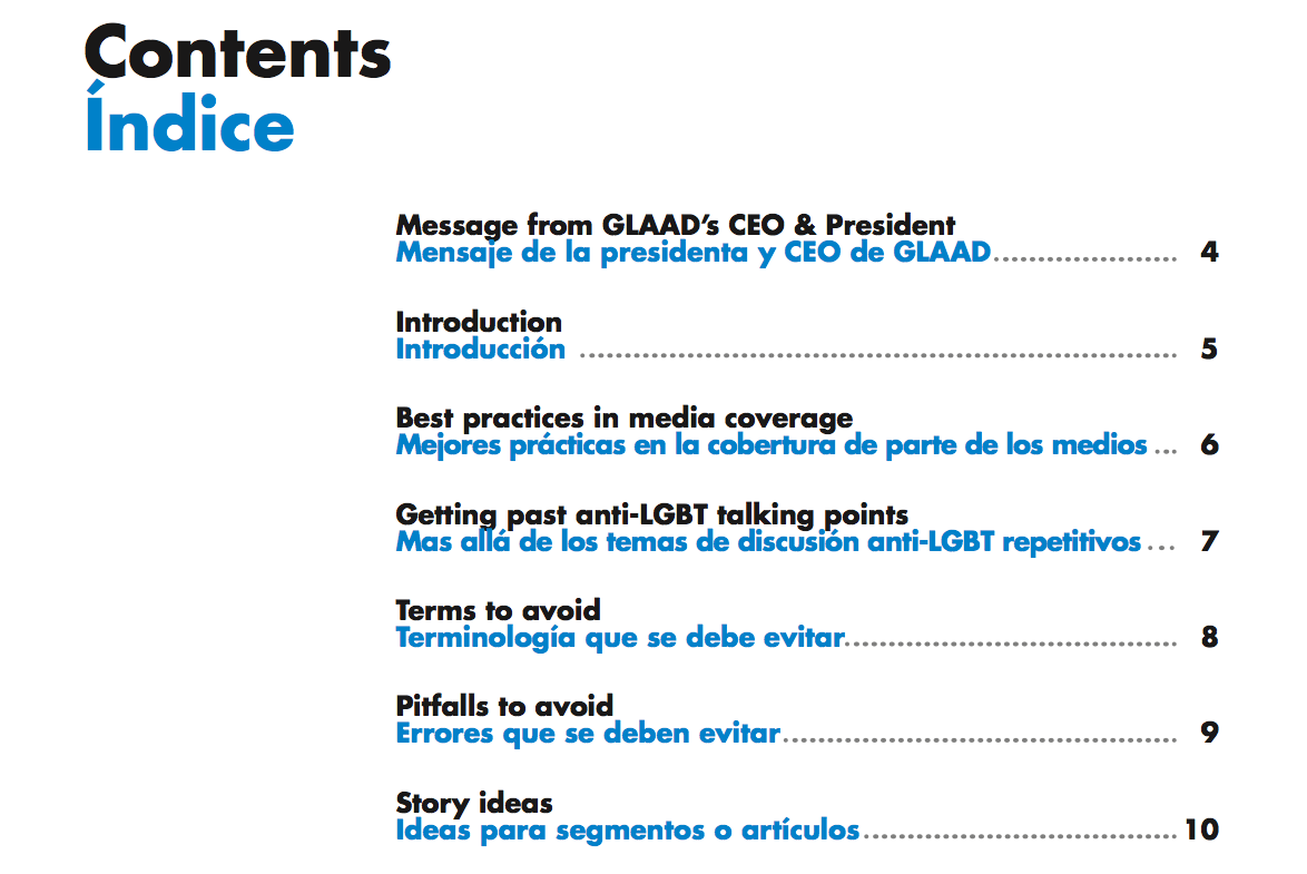 Glad Media Guide