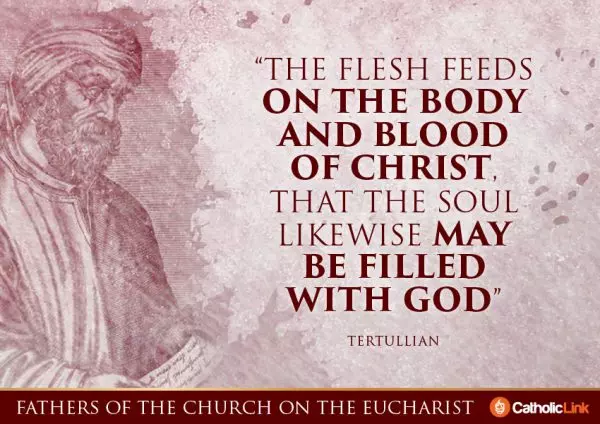 Quote on the Eucharist Church Father
