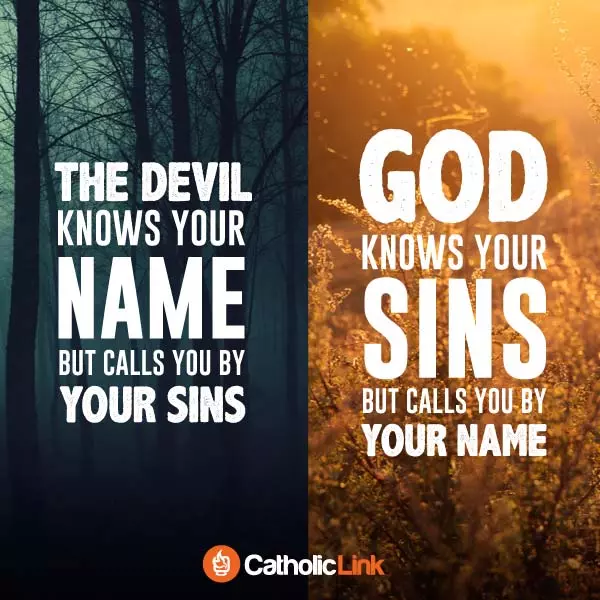 God Knows Your Sins But Calls You By Your Name