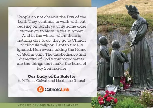 Messages Of The Virgin Mary To The World