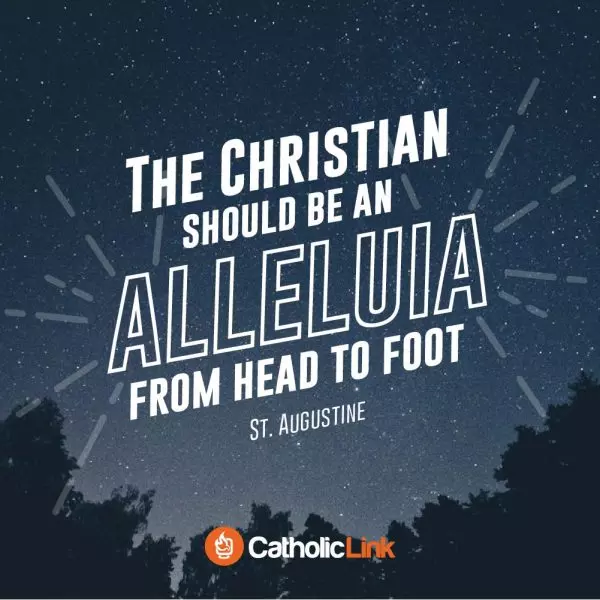 the christian should be an alleluia