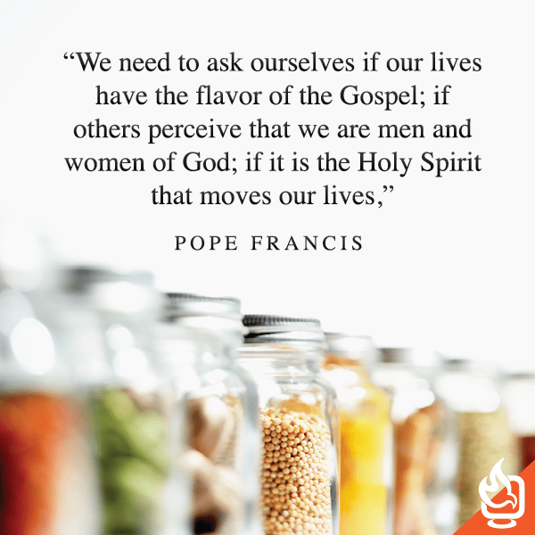 The Flavor Of The Gospel | Wisdom Of Pope Francis