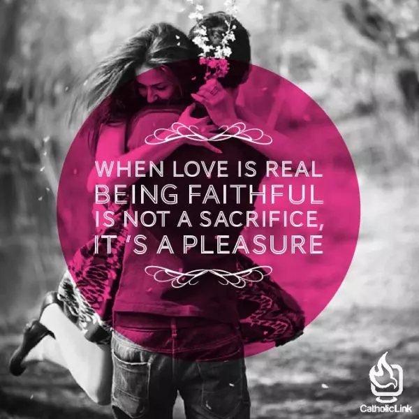 When Love Is Real, Being Faithful Is A Pleasure