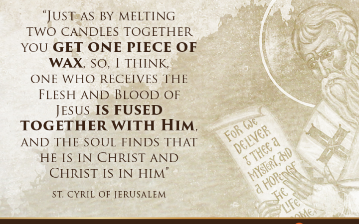 Saint Quote on The Eucharist