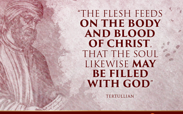 Church Father Quote on the Holy Eucharist
