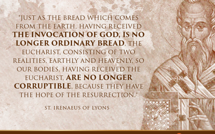 Fathers of the Church Quotes on the Eucharist