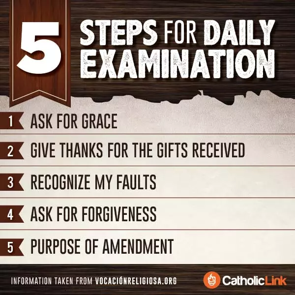 Examination of conscience daily guide