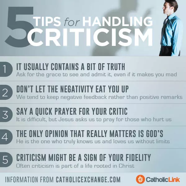  5 Tips For Handling Criticism