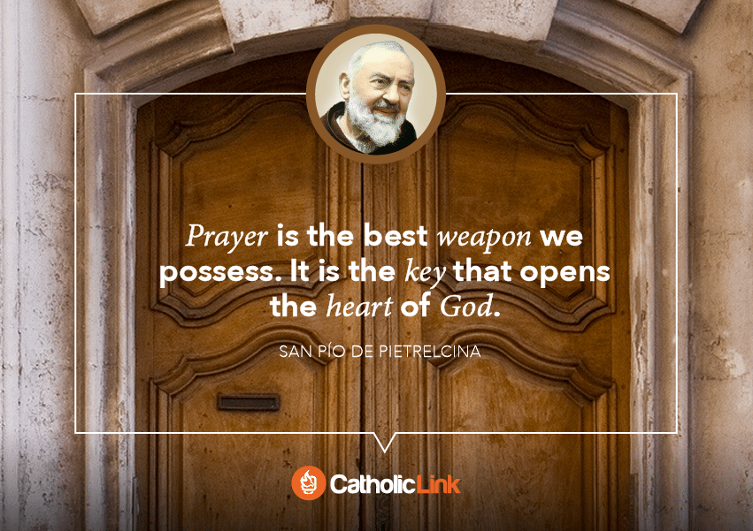 padre pio quote on prayer