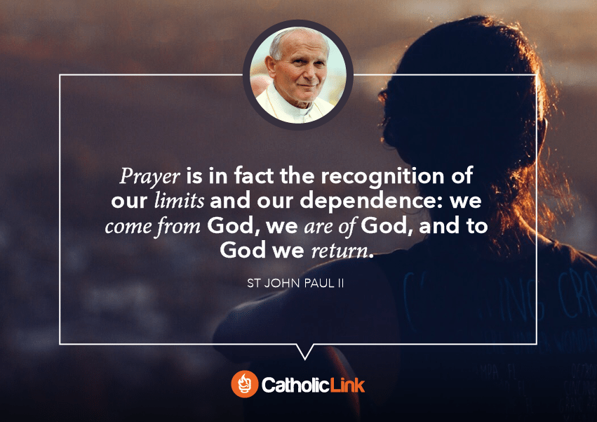 Pope John Paul II Quote on prayer