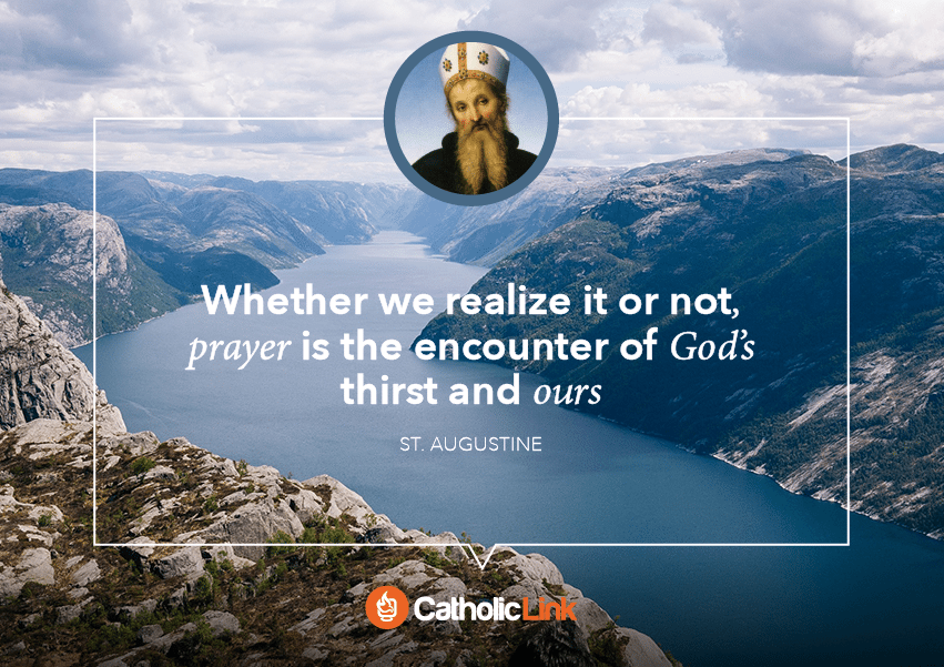 St. Augustine quote on prayer