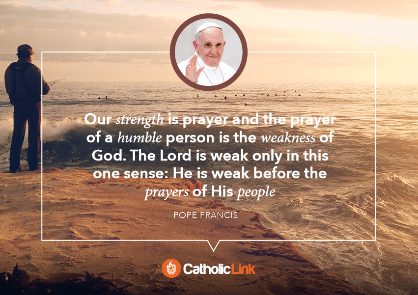 pope francis quote on prayer