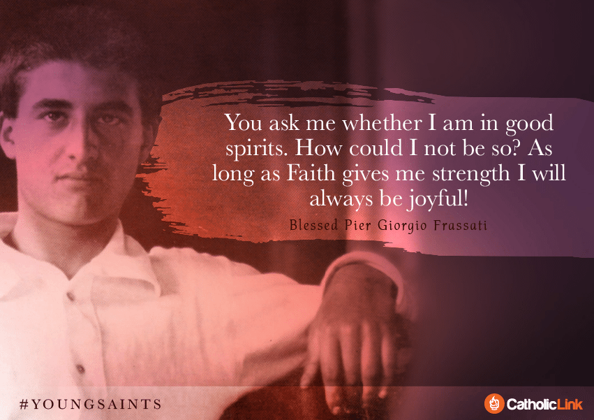 Quotes From Blessed Pier Young Catholic Saints | St. Therese, Blessed Imelda, St. Agnes, Blessed Laura, Blessed Chiara, St. Dominic, Venerable Antoinetta, Blessed PIer