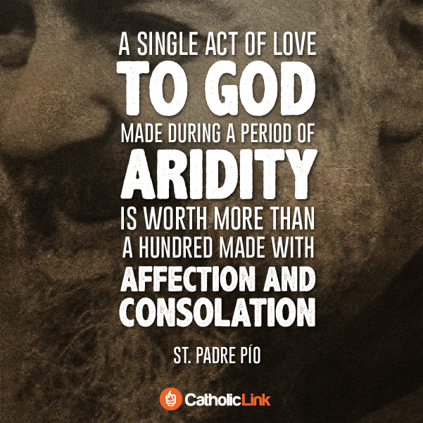 A Single Act of Love to God | Quote From Padre Pio