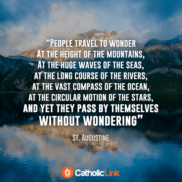 Why Do People Travel? St. Augustine Responds