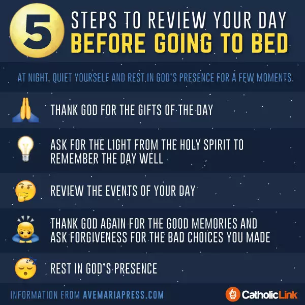 Review Your Day With These 5 Steps Before Going To Bed