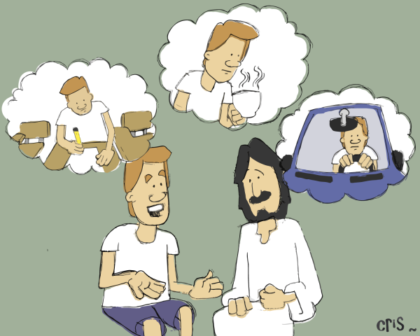 Examination of Conscience explaining the day