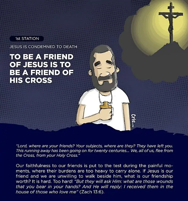 Visual Guide to the Stations of the Cross