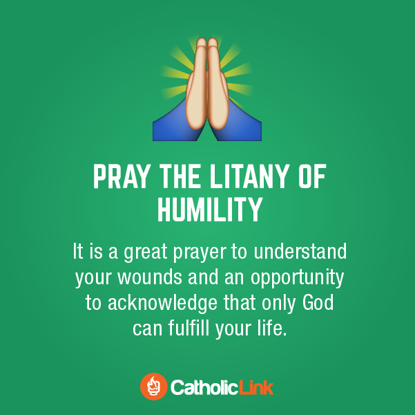 Litany of Humility Examination of Conscience How To Go To Confession Visual Guide
