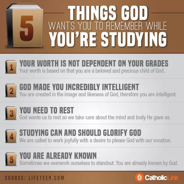 5 Things God Wants You To Remember While You’re Studying Catholic