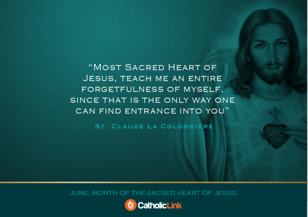 Sacred Heart of Jesus, I trust in You! #CatholicLink #Catholic #Jesus #SacredHeart #JuneDevotion #SaintQuote #Saints #SaintWisdom #SaintAdvice