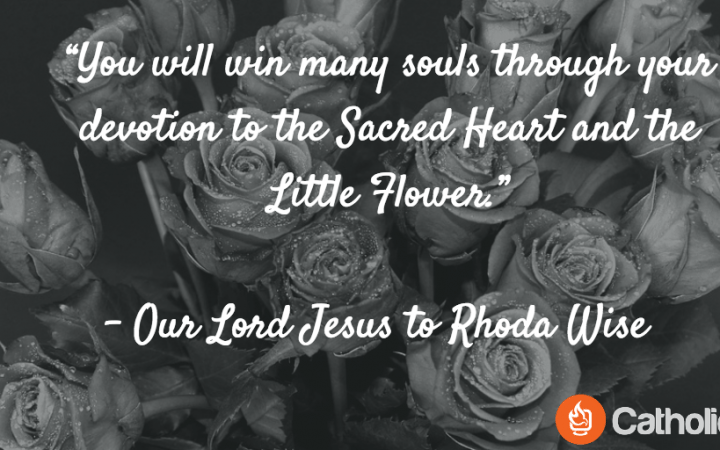 Rhoda Wise Quote Little Flower