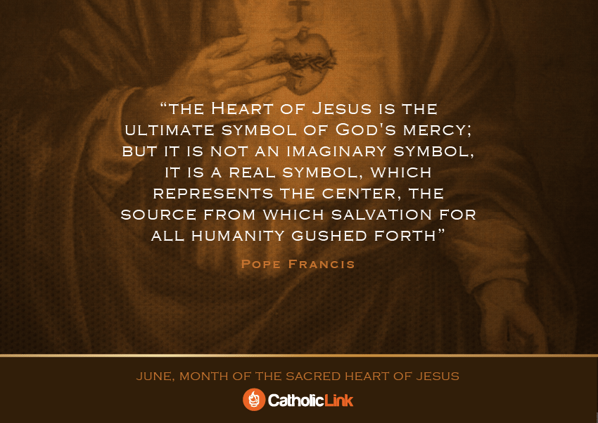 Saint and Pope quotes about the Sacred Heart of Jesus. Grow in your devotion to Our Lord during this month of June dedicated to His Sacred Heart!