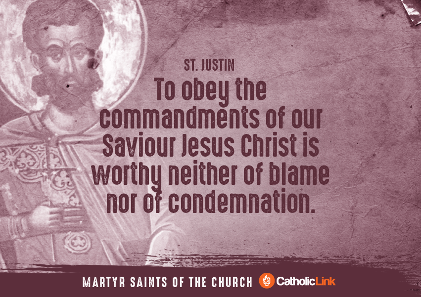 tion Of Quotes From Martyred St. Justin