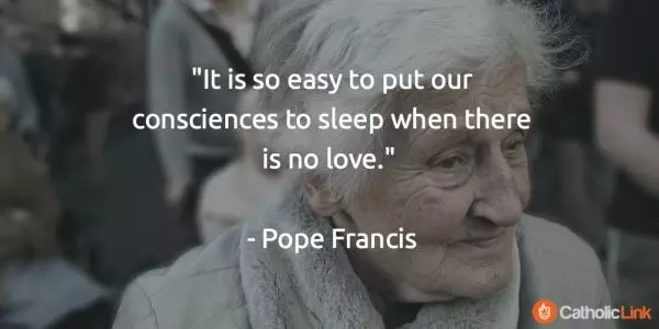 Loving Elderly Pope Francis
