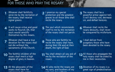 The 15 Promises Of The Rosary According To The Virgin Mary