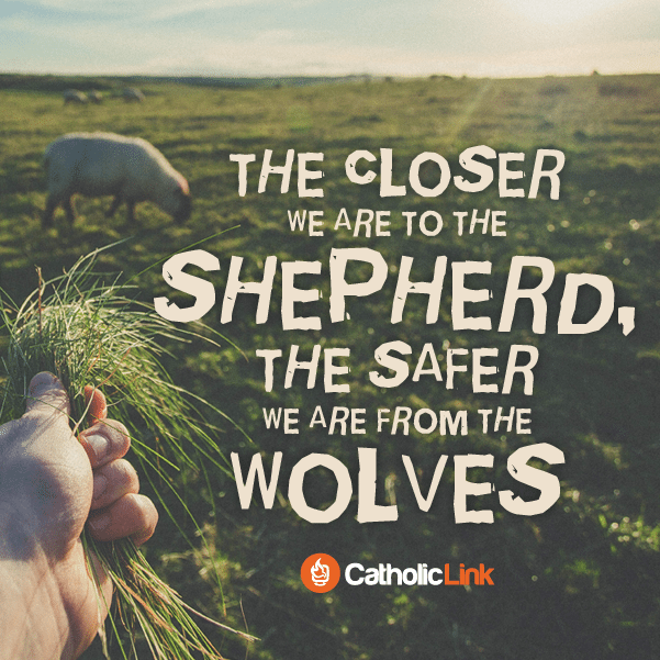 Catholic quote Jesus is the Good Shepherd