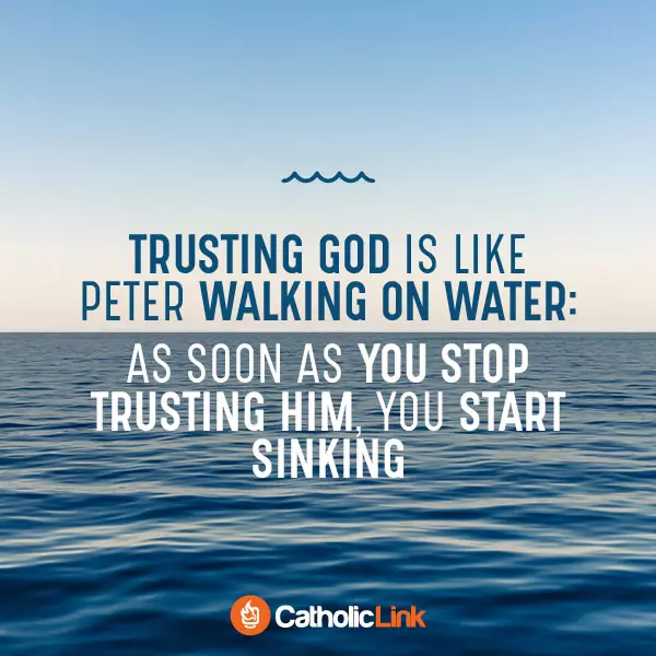 Trusting God Is Like Peter Walking On Water