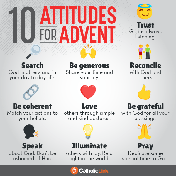 10 Attitudes for Advent Catholic