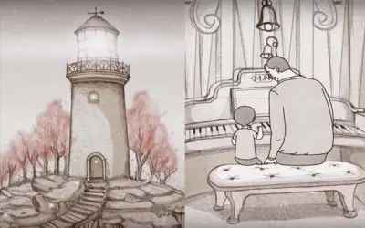 “The Lighthouse” – A Beautiful Animated Short About Fatherhood