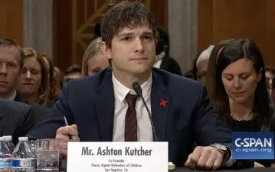 What Ashton Kutcher Said to Congress About the Horrors of Human Trafficking