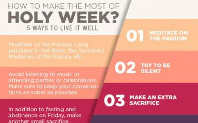 5 Things To Do To Make Holy Week The Most Important Week Of The Year