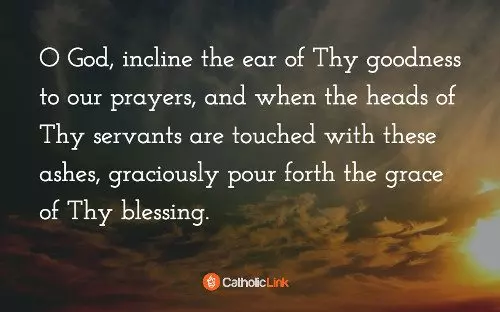 Ash Wednesday Blessing of the Ashes Ash Wednesday Blessing of the Ashes