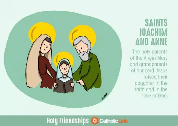 Saints Who Were Friends St. Joachim and St. Anne