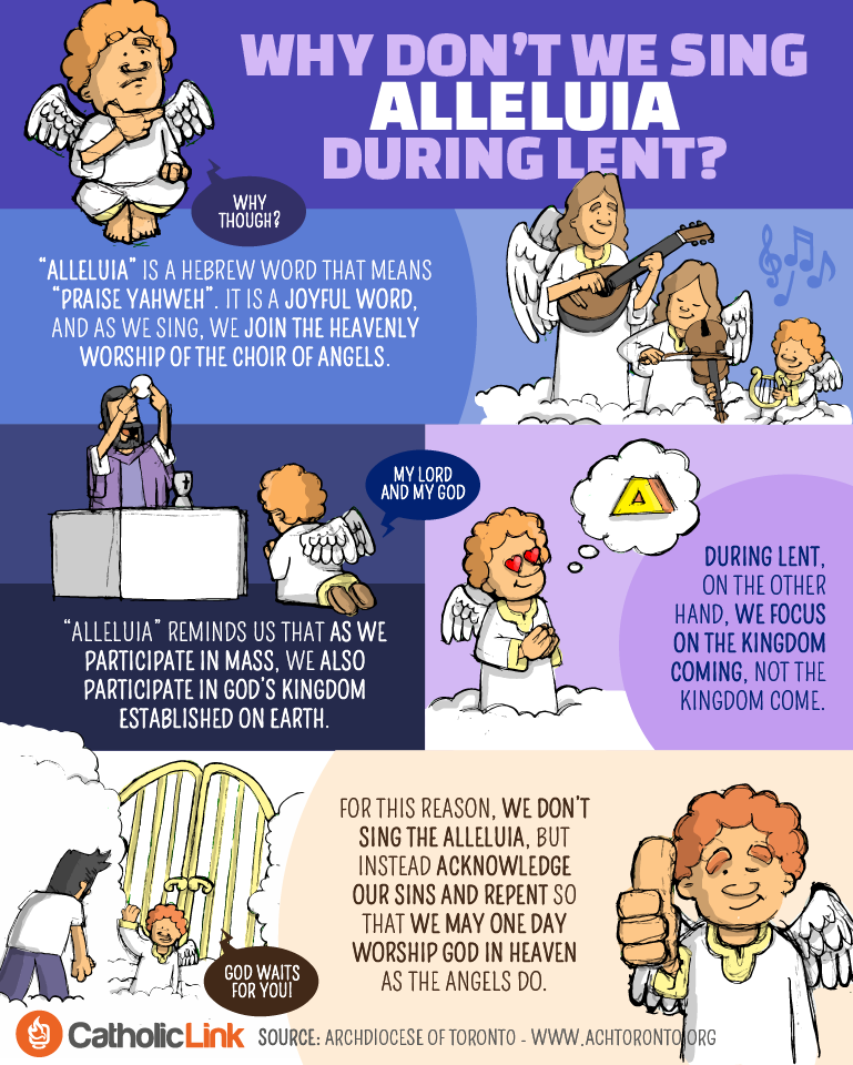 Why Don’t We Sing “Alleluia” During Lent? Catholic Lent Resources