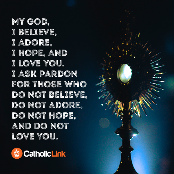 The Fatima Prayer That An Angel Taught The Three Children