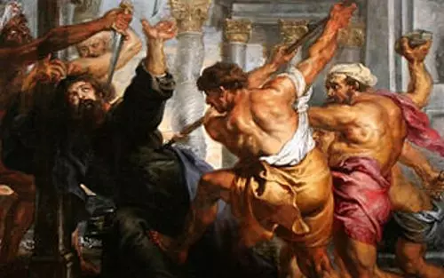 “Lord, almighty God, Father of your beloved and blessed Son Jesus Christ, through whom have come to the knowledge of yourself, God of angels, of powers, of all creation, of all the race of saints who live in your sight, I bless you for judging me worthy of this day, this hour, so that in the company of the martyrs I may share the cup of Christ, your anointed one, and so rise again to eternal life in soul and body through the power of the Holy Spirit. I praise you for all things, I bless you, I glorify you through the eternal priest of heaven, Jesus Christ, your beloved Son. Through him by glory to you, together with him and the Holy Spirit, now and for ever. Amen.” - St. Polycarp prayer before being martyred
