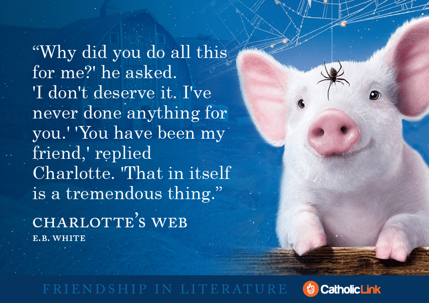friendship E.B. White, Charlotte's Web