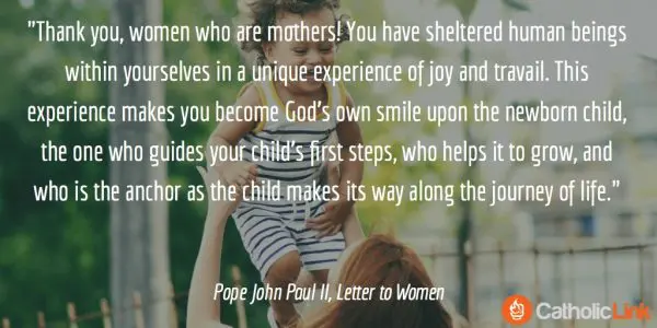 Pope John Paul II Letter To Women