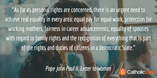Pope John Paul II Letter To Women