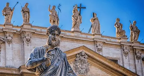 St. Peter's Imperfection: Why The Church Was Founded On A Weak Man | Find more G.K. Chesterton Quotes and Other Catholic Quotes Here