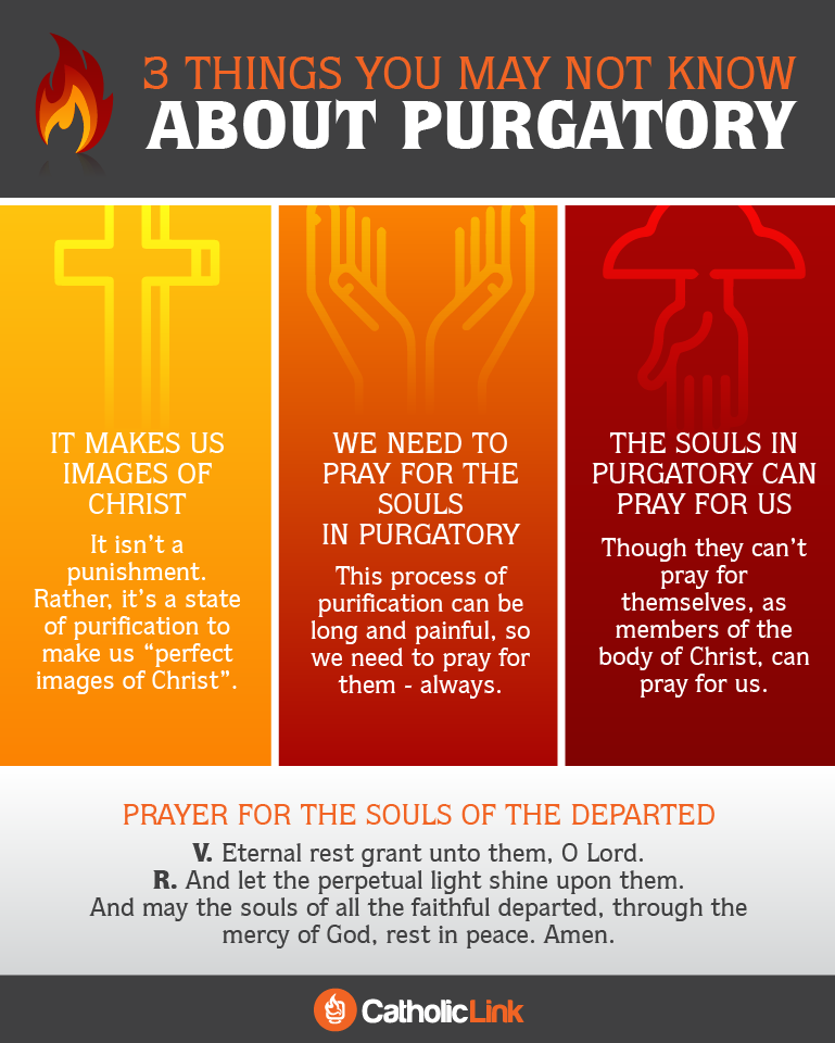 3 Things You May Not Know About Purgatory (Infographic)