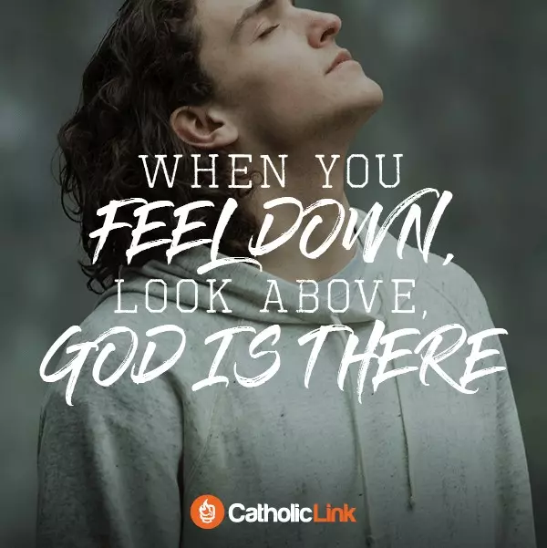 Look Above, God Is There
