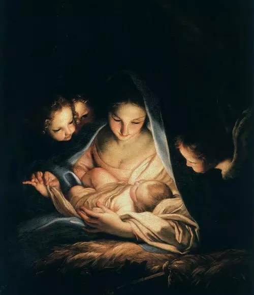 The Holy Night Maratta Nativity